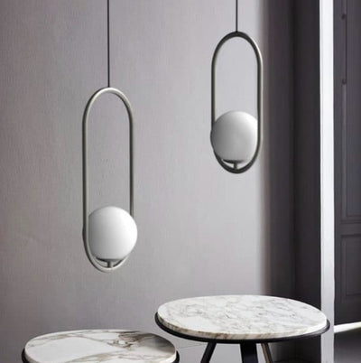 OVALIUM Ring Ball Pendant Light